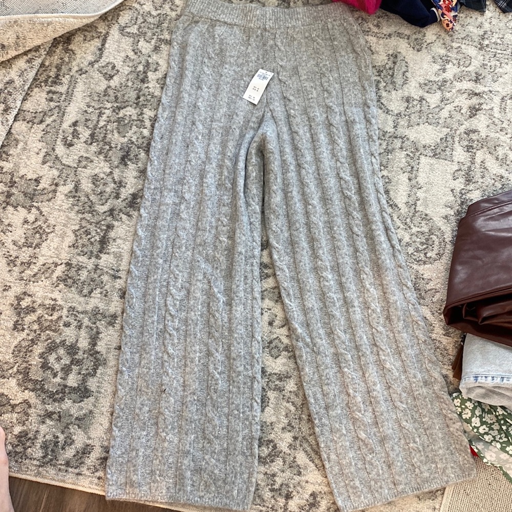 Sweater pants